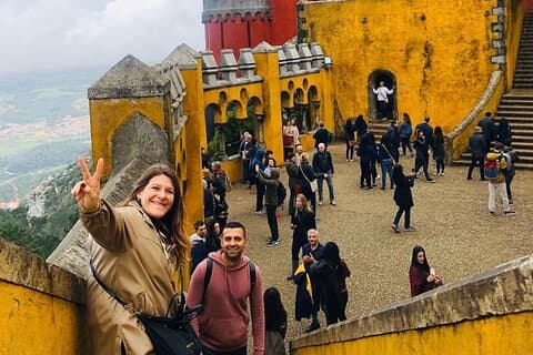 Sintra-tur med Pena-palatset, moriska slottet och Regaleira - Privat
