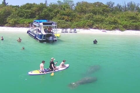 Privat Siesta Funship Adventure/Delfincruise Sandbank stopper