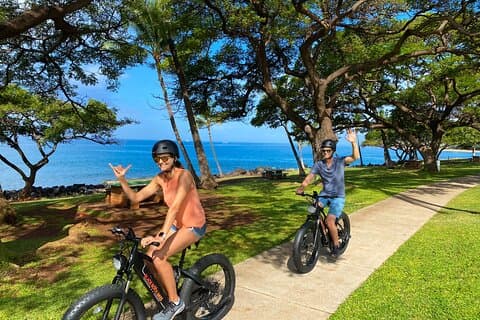 西マウイ電動自転車レンタル