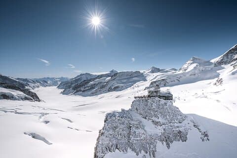 2 - Tagestour Jungfraujoch Top of Europe ab Zürich : Interlaken oder Grindelwald