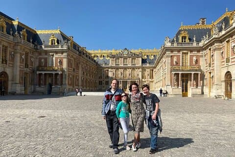 Versailles : Semi-privérondleiding met trein