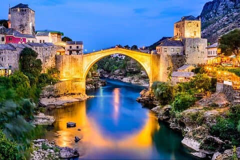 Mostar & Kravice watervallen tour inclusief Turkse huis ingang