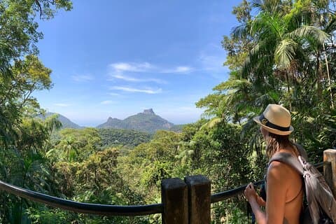 Tijuca Waldwanderung - Wasserfälle & Höhlen, Natur & Wildleben!