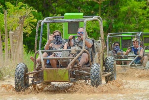 Extremt buggyäventyr genom stränderna och landsbygden i Punta Cana