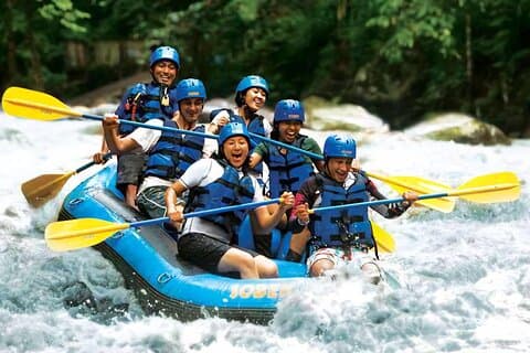 Bali rafting ved Ayung-floden Ubud - (privat og alt inklusive)