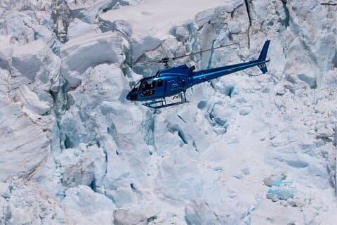 Pilotenwahl : 2 Gletscher & Schneelandung – 35min
