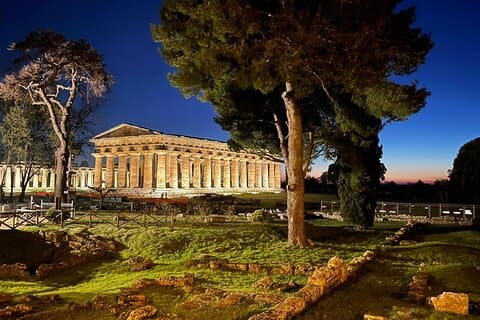 Paestum Temples Tour from Positano Buffalo Mozzarella Farm Lunch