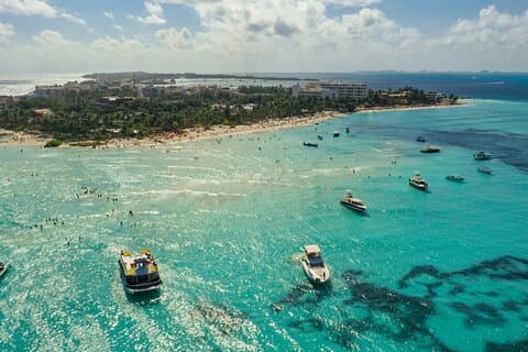Isla Mujeres y tour de snorkel