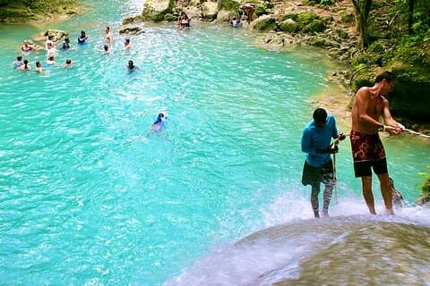 Martha Brae River Rafting & Blue Hole Ocho Rios Combo-Tour