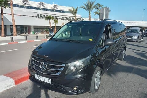 Transfert privé de la ville de Casablanca ou de l'aéroport CMN à la ville de Rabat