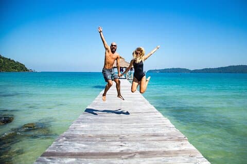 Phnom Penh til Koh Rong/Koh Rong Sanloem med bil eller minivan og båt