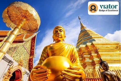 Chiang Mai - Doi Suthep, Wat Chedi Luang och Wat Pha Lat