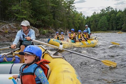 Low Intensity Rafting on the Ottawa River | Day Trip