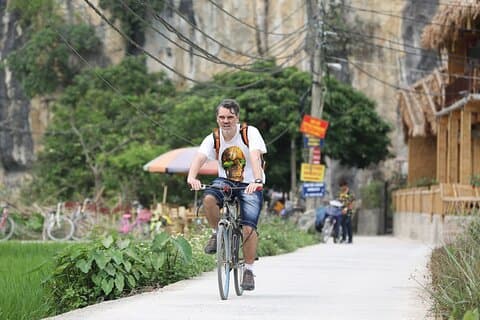 Ninh Binh lyxdagstur till Mua Cave, Tam Coc, Bich Dong, Båt och cykel