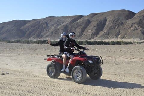 3 Hours Royal Quad Hurghada Desert Safari Private Tour