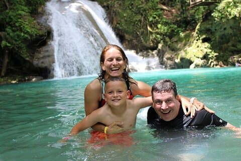 Blue Hole / Secret Falls Private Tour including Entry Fee