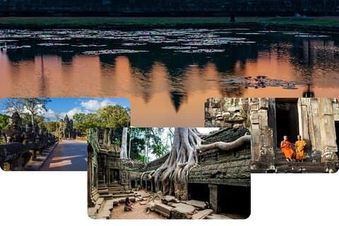 Private Sunrise & Angkor Complex by English Speaking Van Driver