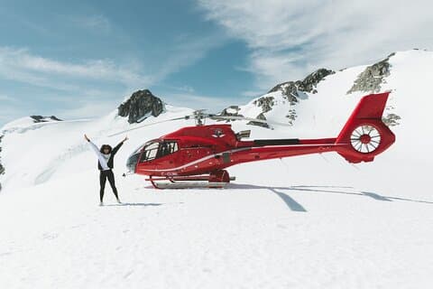 Tour en helicóptero Whistler + aterrizaje en la montaña