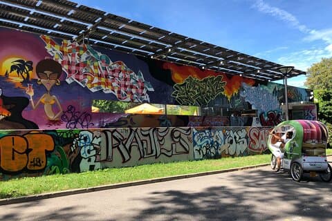 Urban Art Tour : Genf TaxiBike