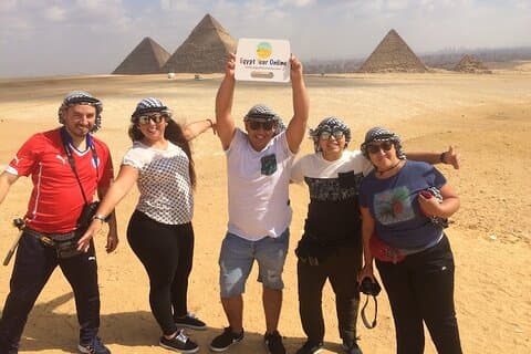 Pyramids Day visit Giza Pyramids with Sphinx, Saqqara pyramid, Dahshur pyramids