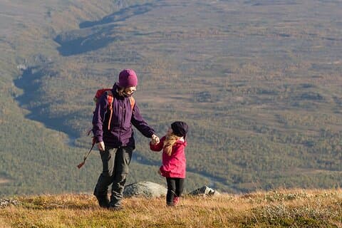 Full-Day Mountain Hike Activity in Abisko