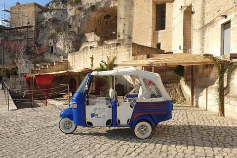 Ape Calessino Tour Sassi of Matera "Standard"
