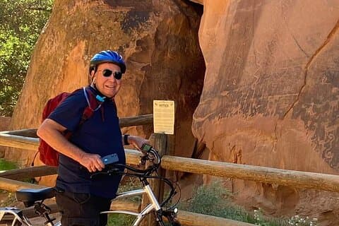 Tour del petroglifo di Moab Ebike di 2 ore