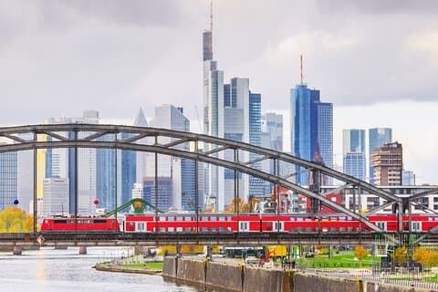 Frankfurts gamle bydel privat dagstur fra Köln med tog