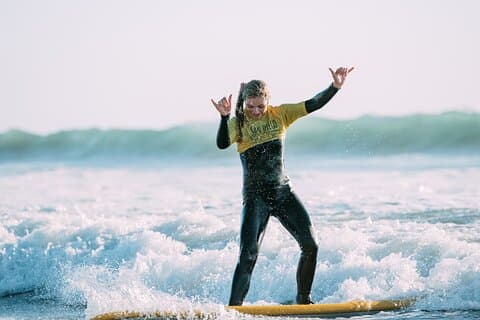 3 dagars surfretreat för vuxna i San Diego