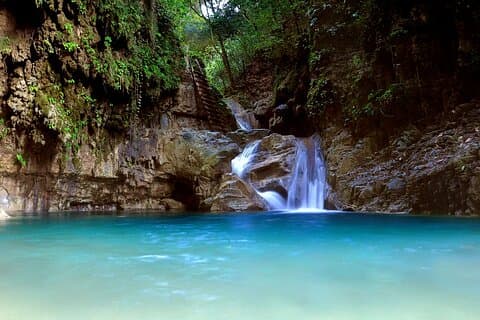 Cachoeiras Damajagua cheias de aventura de meio dia saindo de Puerto Plata