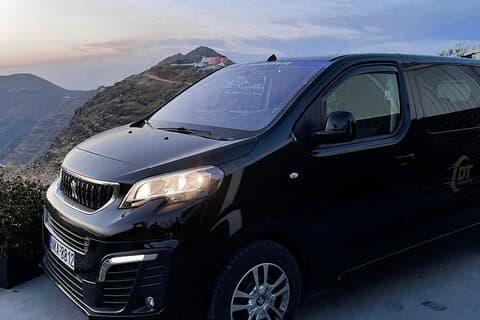 Private Santorini Airport & Port Transfer with Meet&Greet Service