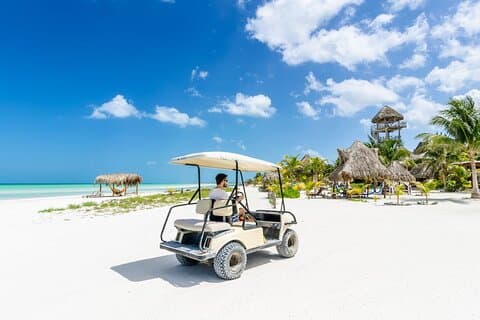 ØKO-eventyr på Holbox Island og Cenote Yalahau fra Cancun og Playa Del Carmen