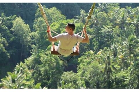 Privat tur Bali Swing og besøke templer på Bali