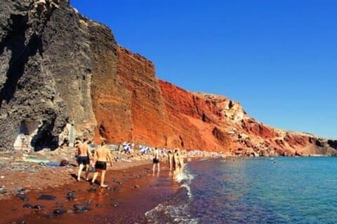 Excursion privée d'une journée à Santorin