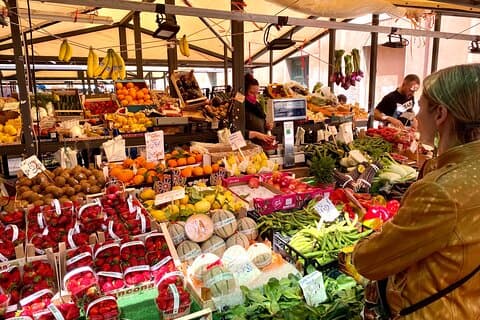 Venezia Rialto Market Food Delikatesser og sightseeingtur med en Native Guide