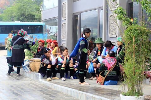 Sapa easy trekking villages 2 dager/1 natts opphold på hotell, måltider, turguide