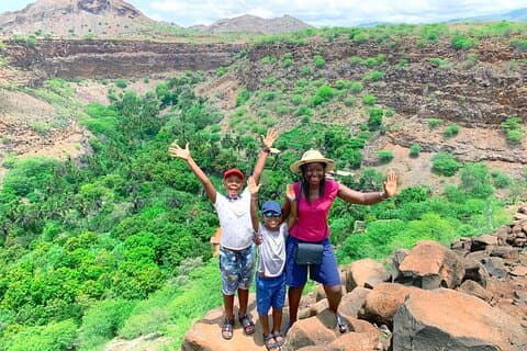 Santiago Island: 4-Hour Calabaceira Valley Hike & Guided Tour to Cidade Velha