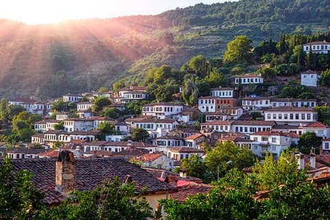 Visite guidée privée du village d'Éphèse et de Sirince au départ de Kusadasi