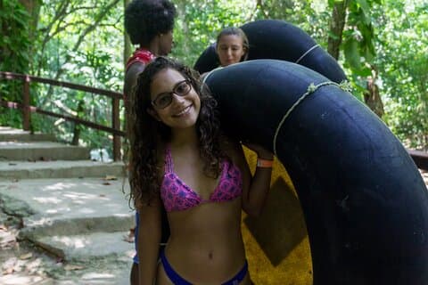 Blue Hole & River Tubing Tour From Falmouth & Runaway Bay Jamaica