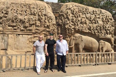 Tour di Kanchipuram e Mahabalipuram da Chennai