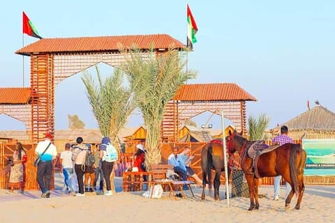Dubai Premium Desert Safari 4x4 con cena barbecue