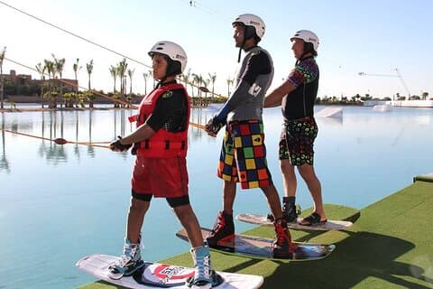 Kabel-wakeboard-oplevelse i Marrakech