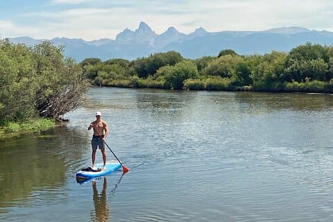 Teton River Paddleboard Adventure - 4,5 Miles
