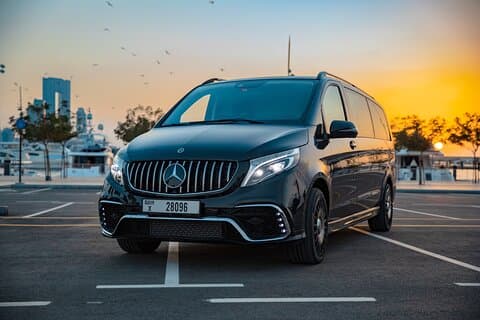 Dubai Private Transfer in VAN Falcon Edition