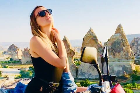 Fantastisk solnedgang lige efter Quad Bike Tour i Cappadocia