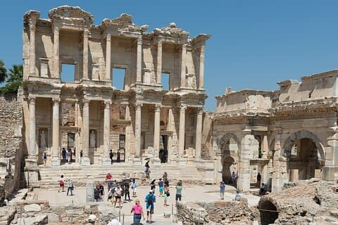 Tour condiviso di Efeso per i passeggeri della crociera dal porto di Kusadasi