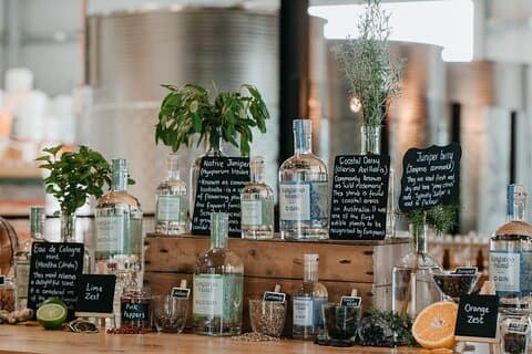 Premium Gin Tasting Activity in Cygnet River