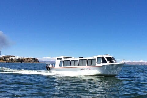 Tour to Uros and Taquile Islands in a Fast Boat