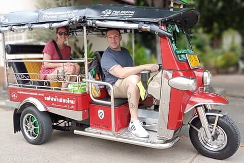 Halvdagstur i Chiang Mai City och kultur med Electric Tuk Tuk (Privat Tour)