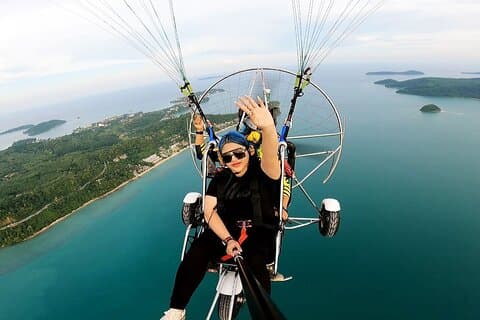Paramotoring privat oplevelse i Phuket